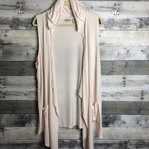LOGO vest cardigan (2x)